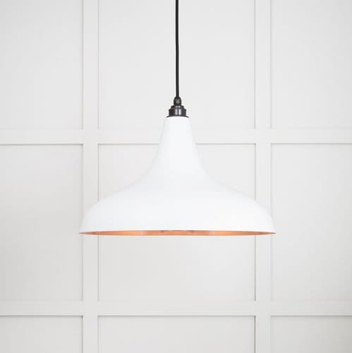 From The Anvil 49720SF Smooth Copper Frankley Pendant in Flock