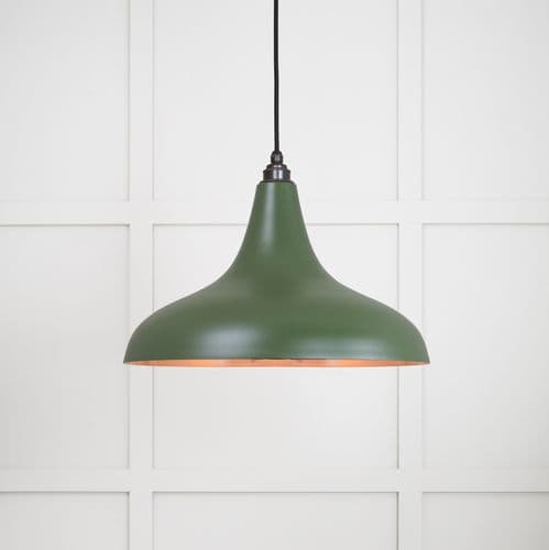 From The Anvil 49720SH Smooth Copper Frankley Pendant in Heath
