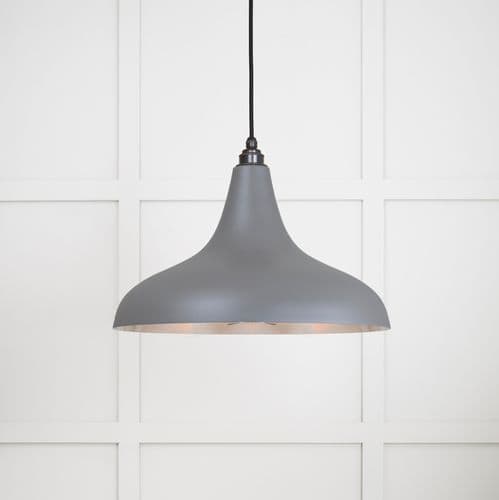 From The Anvil 49721SBL Smooth Nickel Frankley Pendant in Bluff