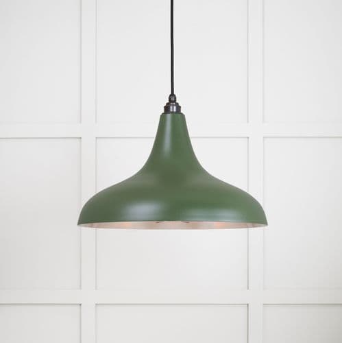 From The Anvil 49721SH Smooth Nickel Frankley Pendant in Heath