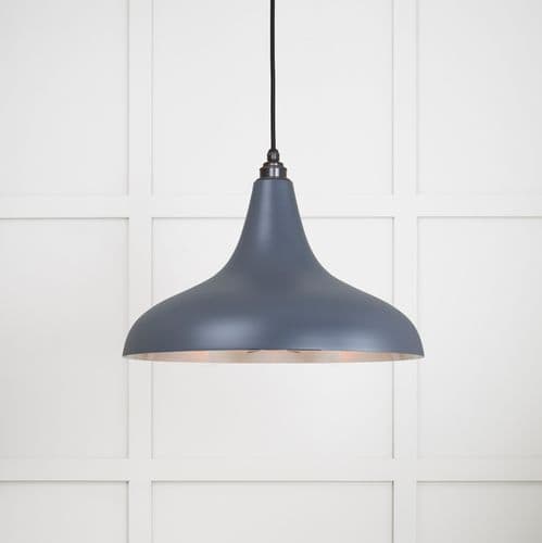 From The Anvil 49721SSL Smooth Nickel Frankley Pendant in Slate