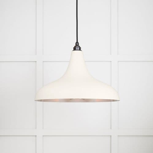 From The Anvil 49721STE Smooth Nickel Frankley Pendant in Teasel