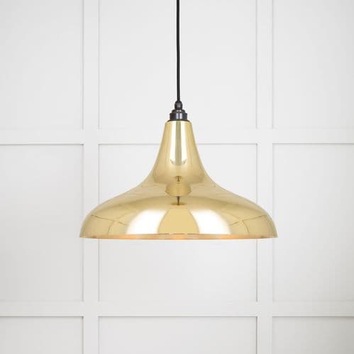 From The Anvil 49722 Smooth Brass Frankley Pendant