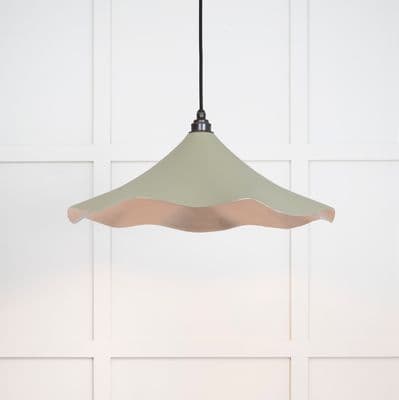 From The Anvil 49730STU Smooth Nickel Flora Pendant in Tump