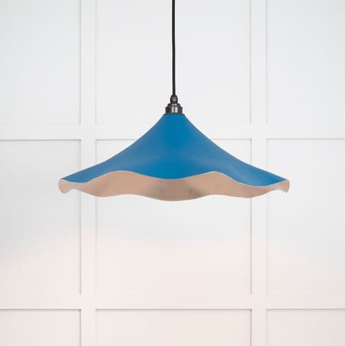 From The Anvil 49730SU Smooth Nickel Flora Pendant in Upstream