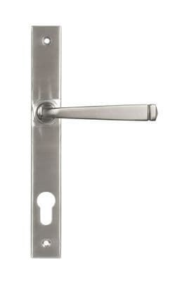 From The Anvil 49800 Satin Marine SS (316) Avon Slimline Lever Espag. Lock Set