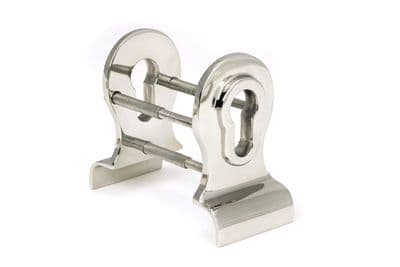 From The Anvil 49813 Polished Marine SS (316) 50mm Euro Door Pull (Back to Back fixings)