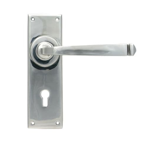 From The Anvil 49825 Polished Marine SS (316) Avon Lever Lock Set