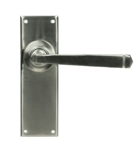 From The Anvil 49826 Satin Marine SS (316) Avon Lever Latch Set