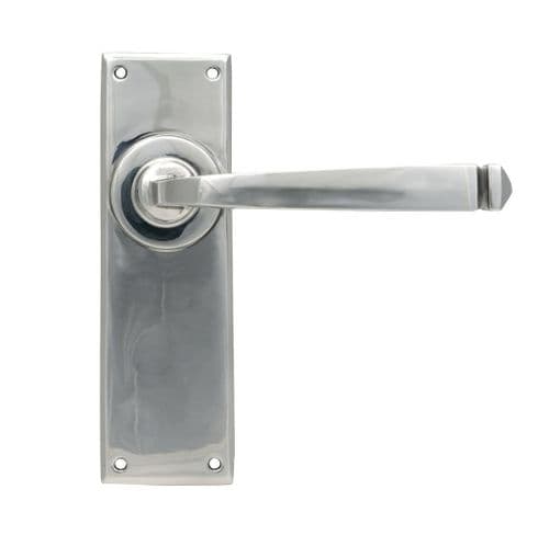 From The Anvil 49827 Polished Marine SS (316) Avon Lever Latch Set