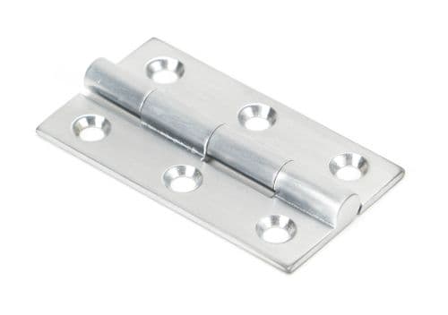 From The Anvil 49923 Satin Chrome 2" Butt Hinge (pair)