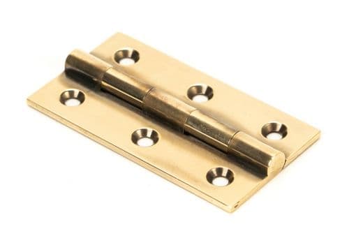 From The Anvil 49925 Aged Brass 2.5" Butt Hinge (pair)