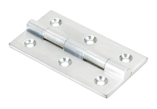 From The Anvil 49930 Satin Chrome 2.5" Butt Hinge (pair)