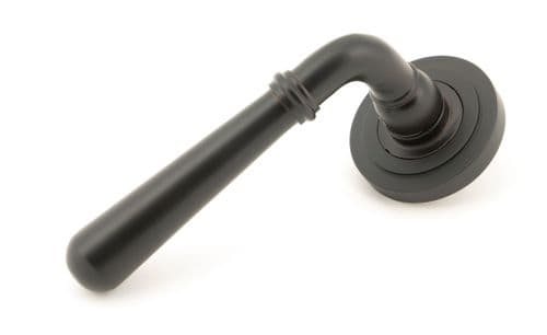 From The Anvil 50030 Aged Bronze Newbury Lever on Rose Set (Art Deco) - Unsprung