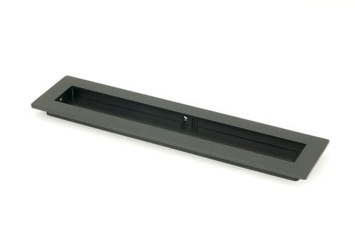 From The Anvil 50209 Matt Black 250mm Plain Rectangular Pull