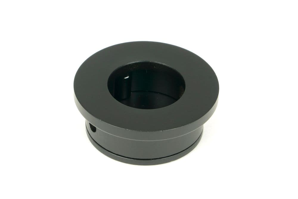 From The Anvil 50223 Matt Black 34mm Round Finger Edge Pull