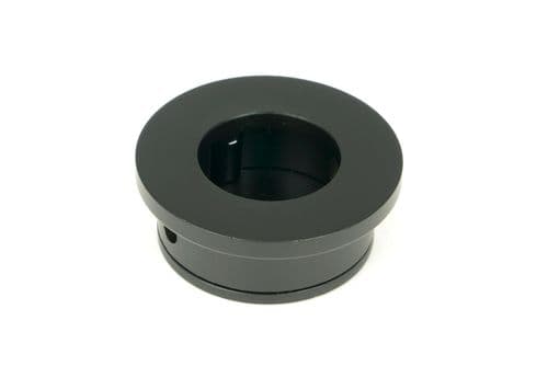 From The Anvil 50223 Matt Black 34mm Round Finger Edge Pull