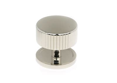From The Anvil 50395 Polished Nickel Judd Cabinet Knob - 38mm (Plain)