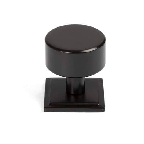 From The Anvil 50441 Aged Bronze Kelso Cabinet Knob - 32mm (Square)