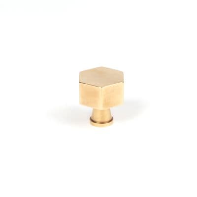 From The Anvil 50487 Polished Brass Kahlo Cabinet Knob - 25mm