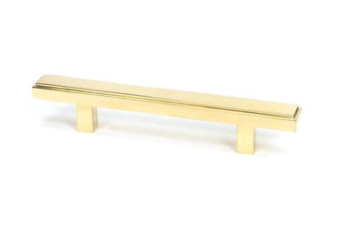 From The Anvil 50492 Polished Brass Scully Pull Handle - Small