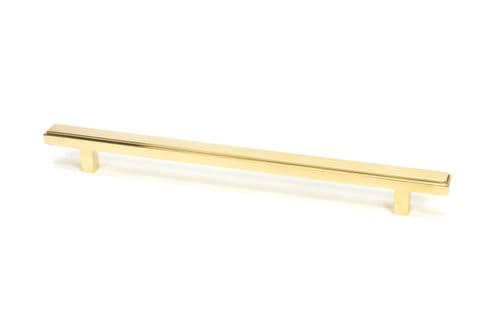 From The Anvil 50494 Polished Brass Scully Pull Handle - Large
