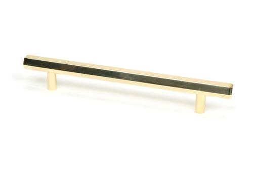From The Anvil 50496 Polished Brass Kahlo Pull Handle - Medium