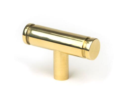 From The Anvil 50574 Polished Brass Kelso T-Bar Handle