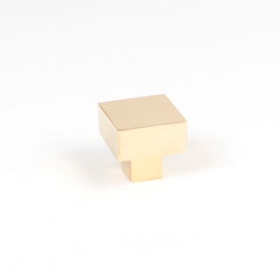 From The Anvil 50667 Polished Brass Albers Cabinet Knob - 25mm