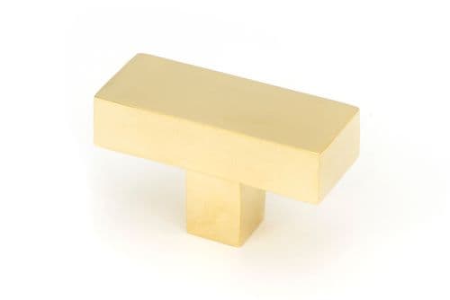 From The Anvil 50670 Polished Brass Albers T-Bar Handle