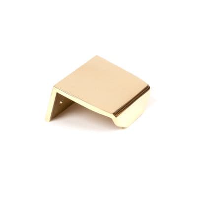 From The Anvil 50677 Polished Brass 50mm Moore Edge Pull
