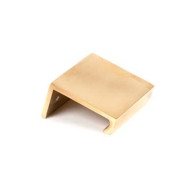 From The Anvil 50687 Aged Brass 50mm Plain Edge Pull