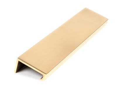 From The Anvil 50689 Aged Brass 200mm Plain Edge Pull