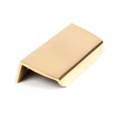 From The Anvil 50691 Aged Brass 100mm Moore Edge Pull