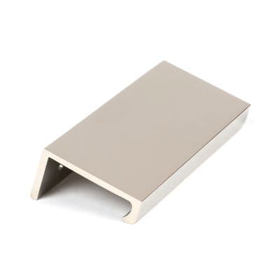 From The Anvil 50701 Polished Nickel 100mm Plain Edge Pull