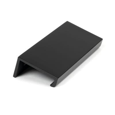 From The Anvil 50740 Matt Black 100mm Plain Edge Pull