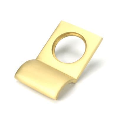 From The Anvil 50900 Satin Brass Rim Cylinder Pull