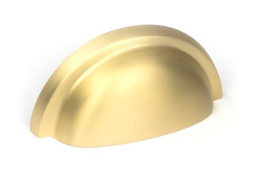 From The Anvil 50943 Satin Brass Regency Concealed Drawer Pull