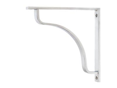 From The Anvil 51099 Polished Chrome Abingdon Shelf Bracket (200mm x 200mm)