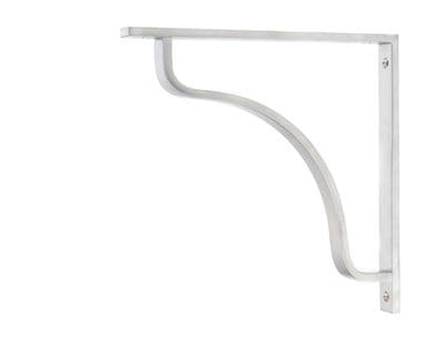From The Anvil 51100 Satin Chrome Abingdon Shelf Bracket (200mm x 200mm)