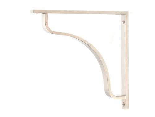 From The Anvil 51101 Polished Nickel Abingdon Shelf Bracket (200mm x 200mm)