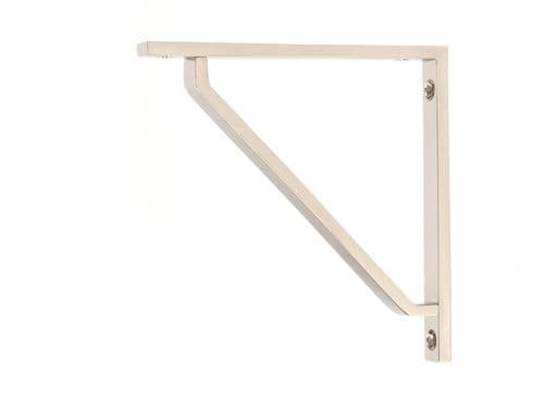 From The Anvil 51111 Polished Nickel Barton Shelf Bracket (150mm x 150mm)