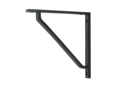 From The Anvil 51114 Matt Black Barton Shelf Bracket (150mm x 150mm)