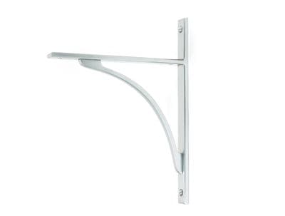 From The Anvil 51130 Satin Chrome Apperley Shelf Bracket (260mm x 200mm)