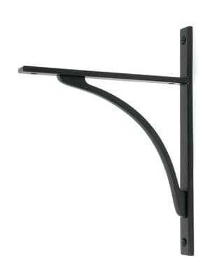 From The Anvil 51134 Matt Black Apperley Shelf Bracket (260mm x 200mm)