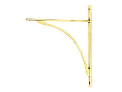 From The Anvil 51136 Aged Brass Apperley Shelf Bracket (314mm x 250mm)