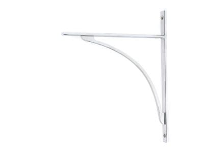 From The Anvil 51139 Polished Chrome Apperley Shelf Bracket (314mm x 250mm)