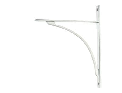 From The Anvil 51140 Satin Chrome Apperley Shelf Bracket (314mm x 250mm)