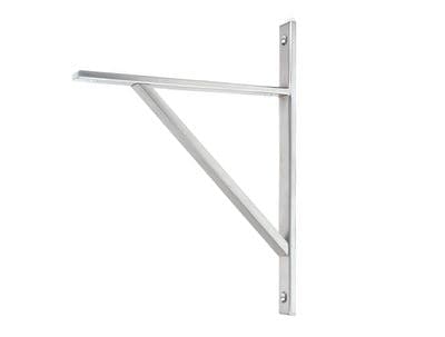 From The Anvil 51150 Satin Chrome Chalfont Shelf Bracket (260mm x 200mm)
