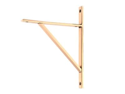 From The Anvil 51153 Polished Bronze Chalfont Shelf Bracket (260mm x 200mm)